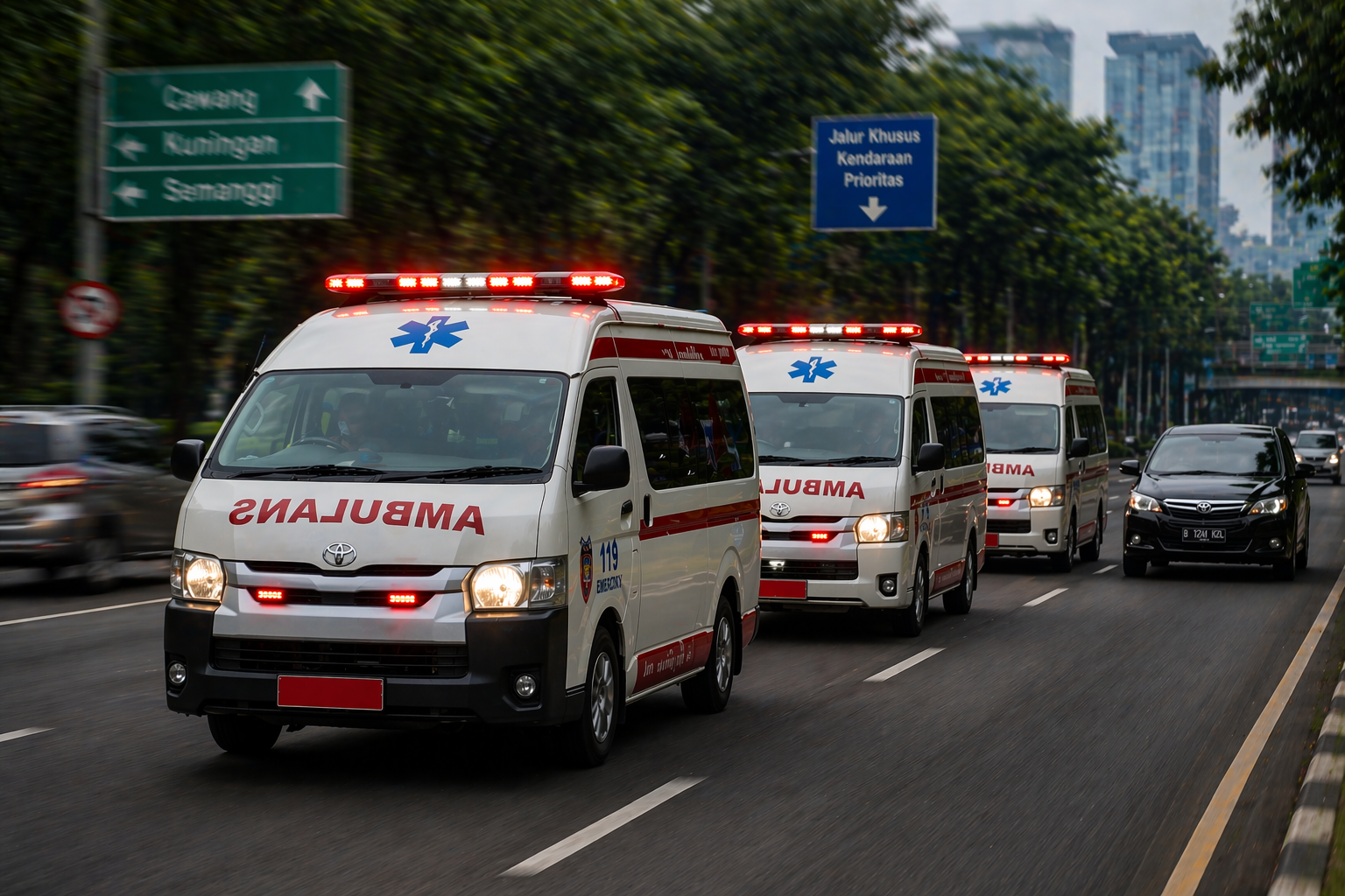 Why Tailgating Official Convoys is a Danger to Everyone