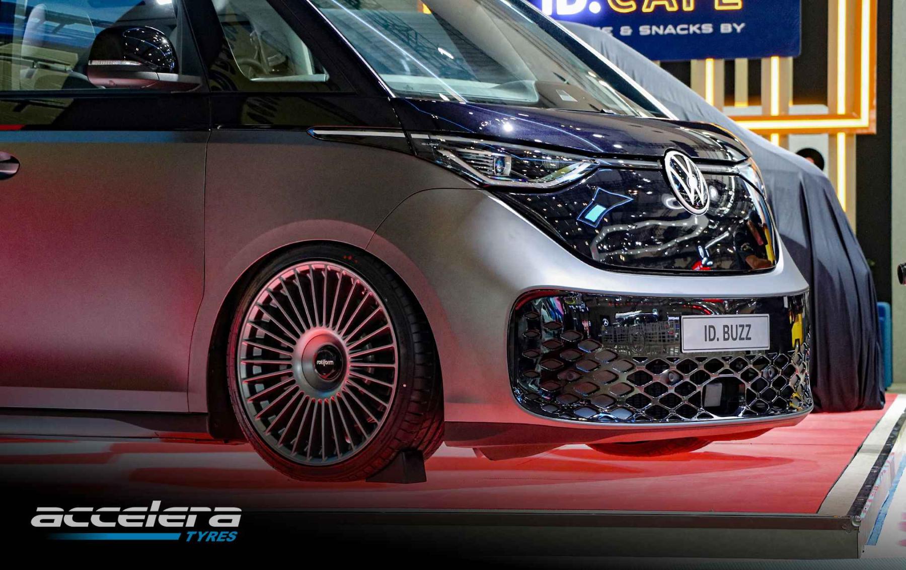 VW ID Buzz Looks Sharper with Rotiform Wheels and Accelera Iota ST68 ...