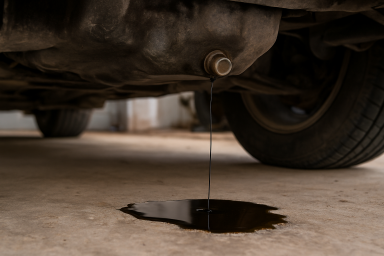 Oil Spills in the Garage? Beware of Car Oil Leaks | Eptyres