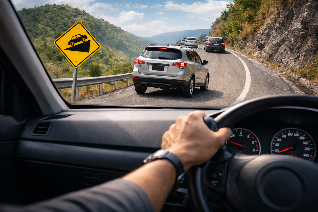 Tips for Driving on Uphill Roads to Prevent Your Car from Rolling Back