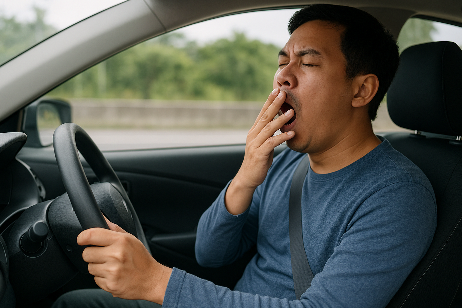 Feeling Sleepy While Driving? Here's How to Stay Alert on Long Journeys