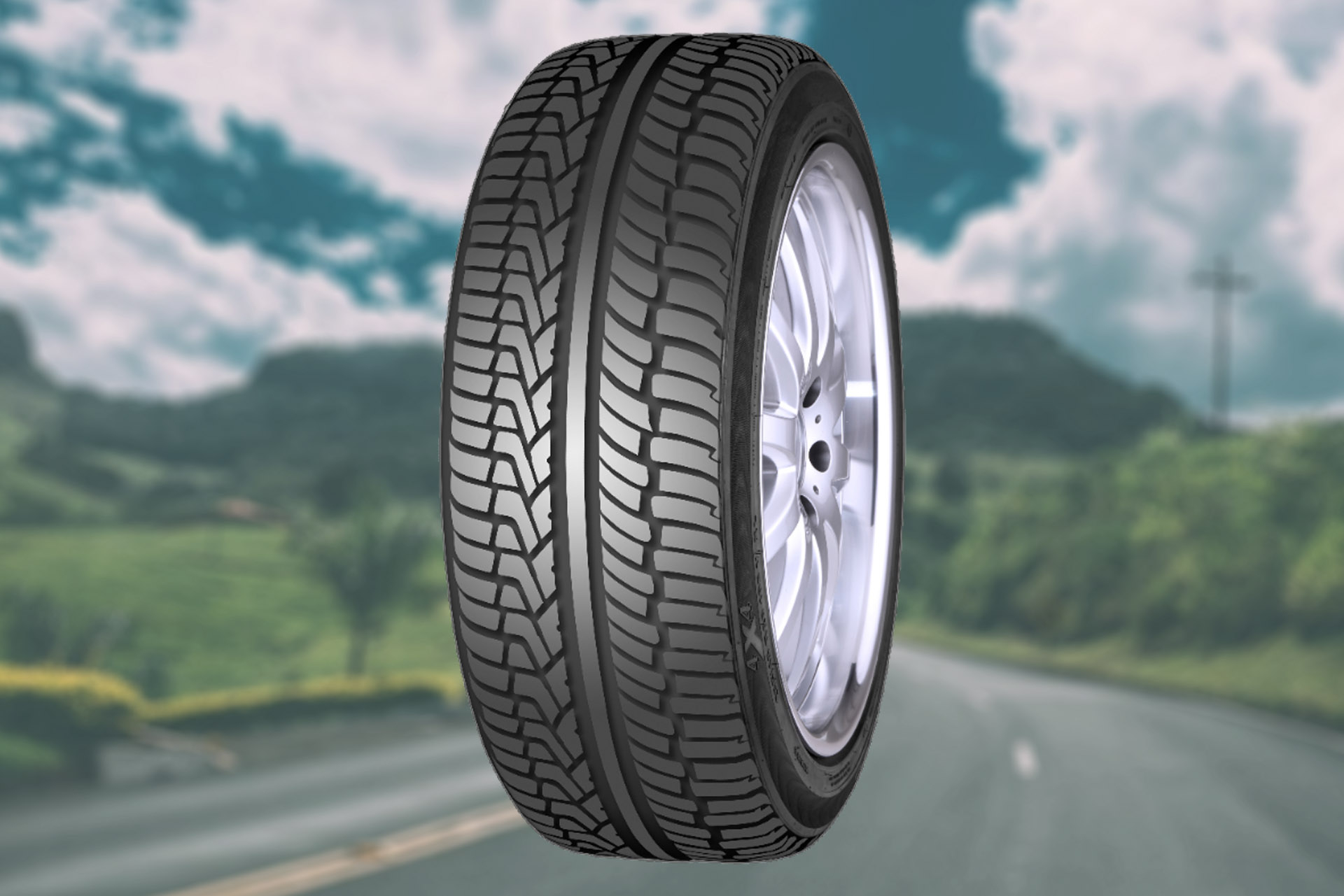 Forceum Heptagon SUV, Tyre Built For Stability