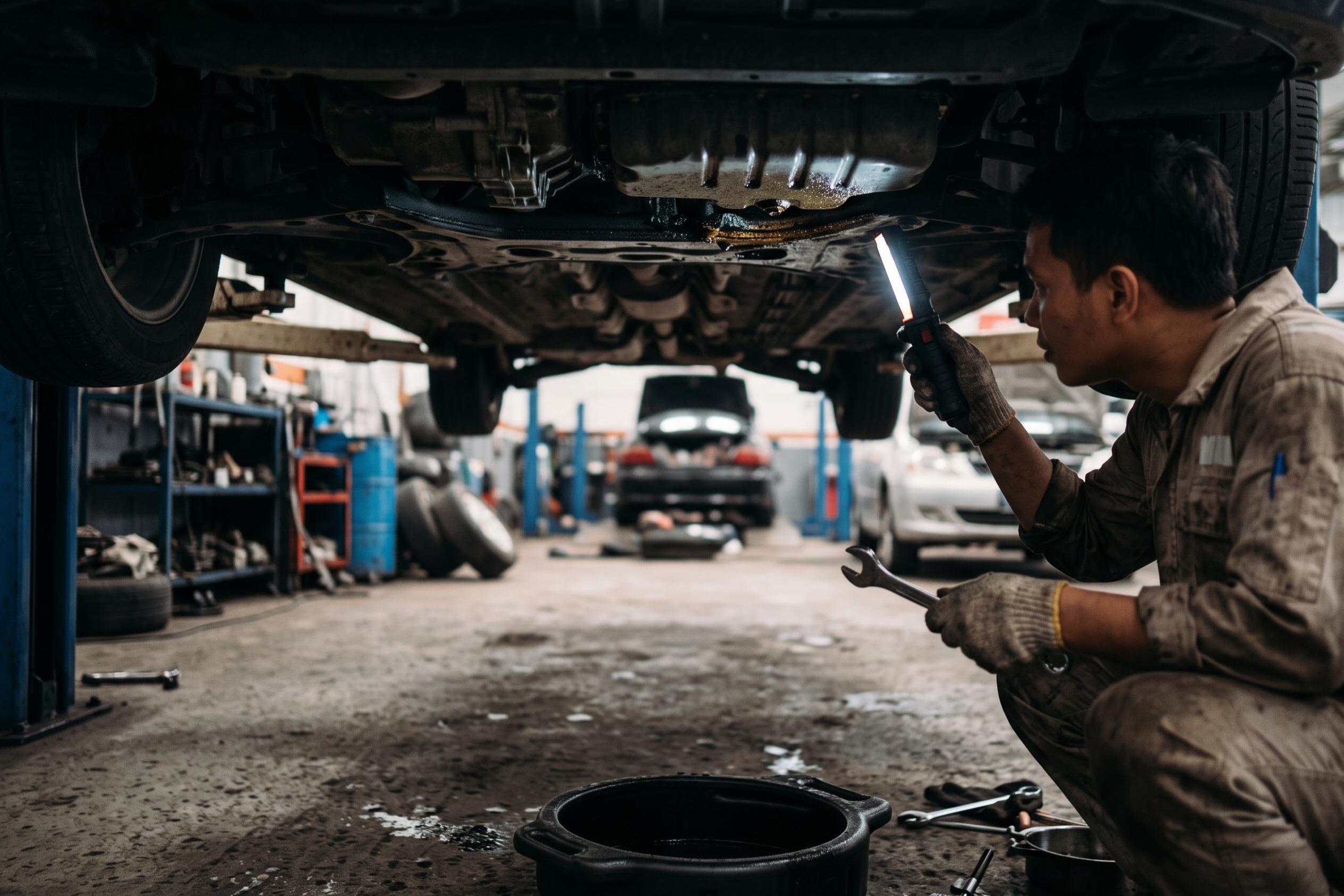Car Oil Leak Causes and How to Prevent Engine Damage